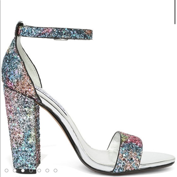 ๐ Steve Madden rainbow glitter heels - Picture 3 of 10
